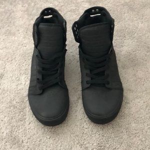 Supra high top skater shoe